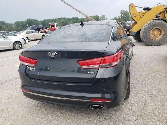 5XXGU4L38GG095934 - 2016 KIA OPTIMA EX GRAY photo 6