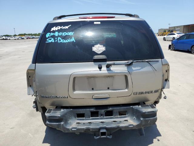 1GNDS13SX22482859 - 2002 CHEVROLET TRAILBLAZE SILVER photo 6