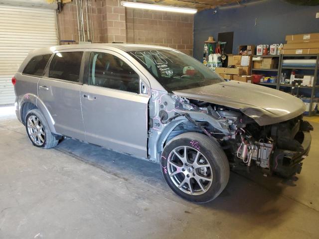 3C4PDCEG1JT426049 - 2018 DODGE JOURNEY GT SILVER photo 4