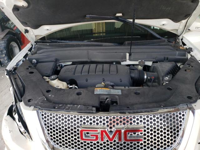 1GKKRTEDXCJ186144 - 2012 GMC ACADIA DENALI WHITE photo 11