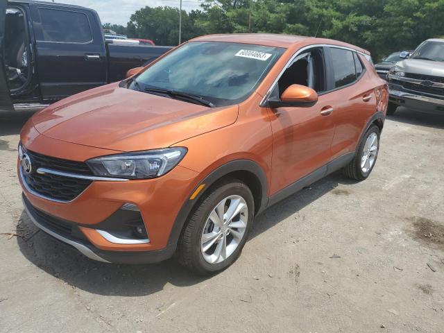 KL4MMBS22NB143747 - 2022 BUICK ENCORE GX PREFERRED ORANGE photo 1