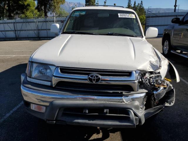 JT3HN86R629069688 - 2002 TOYOTA 4RUNNER SR5 WHITE photo 5