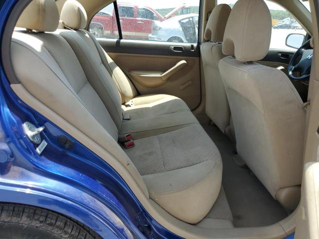 2HGES16335H581487 - 2005 HONDA CIVIC DX VP BLUE photo 10