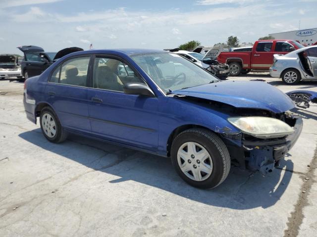 2HGES16335H581487 - 2005 HONDA CIVIC DX VP BLUE photo 4