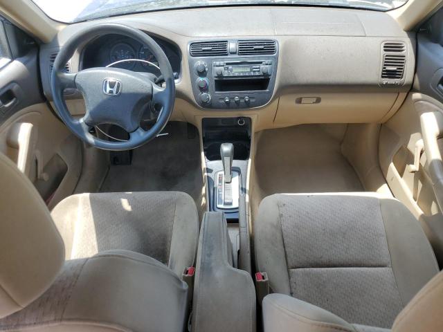 2HGES16335H581487 - 2005 HONDA CIVIC DX VP BLUE photo 8