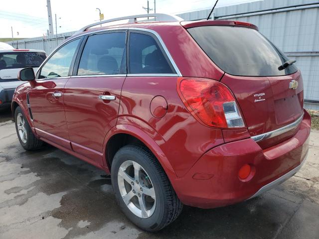 3GNAL3EK2DS636447 - 2013 CHEVROLET CAPTIVA LT RED photo 2