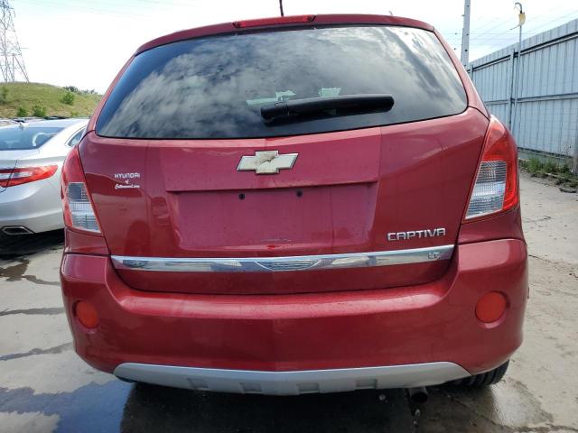 3GNAL3EK2DS636447 - 2013 CHEVROLET CAPTIVA LT RED photo 6