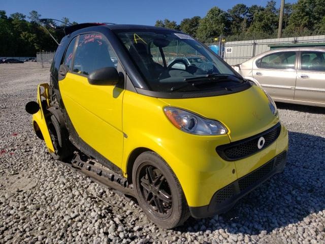 WMEEJ3BA6DK660064 - 2013 SMART FORTWO PURE YELLOW photo 1