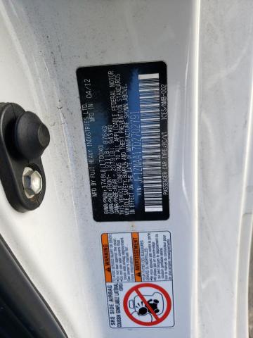 JF1ZNAA17D2702791 - 2013 TOYOTA SCION FR-S 白色 照片 12