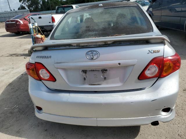 1NXBE40EX9Z009707 - 2009 TOYOTA COROLLA XRS SILVER photo 6