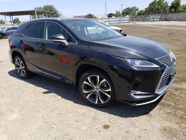 2T2HGMDA6NC082267 - 2022 LEXUS RX 450H BLACK photo 4