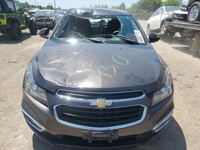 1G1PC5SB2F7227961 - 2015 CHEVROLET CRUZE LT GRAY photo 5