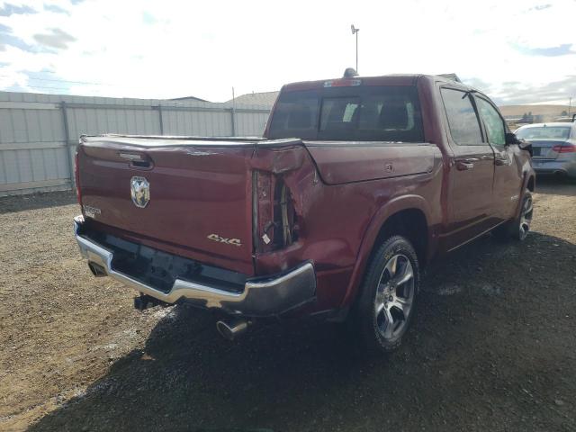 1C6SRFJTXKN757334 - 2019 RAM 1500 LARAMIE MAROON photo 4