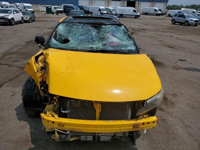 JTKJF5C70C3024559 - 2012 TOYOTA SCION TC 黄色 照片 5