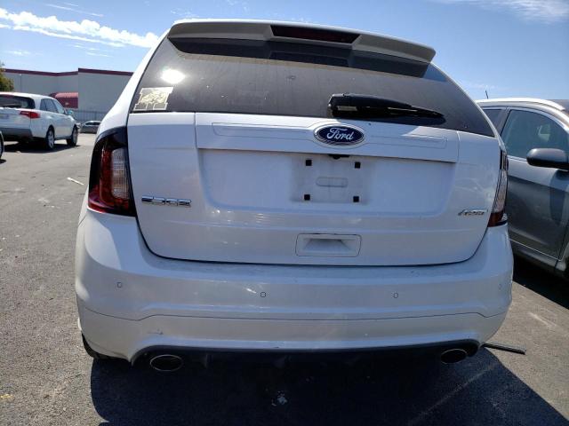 2FMDK3AK1BBA53655 - 2011 FORD EDGE SPORT WHITE photo 6