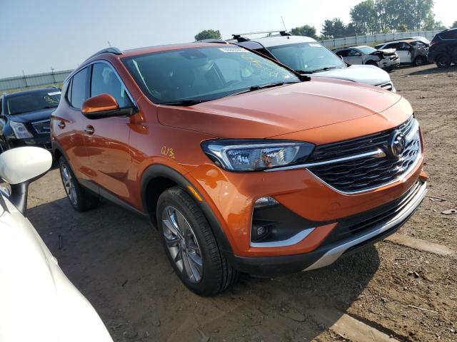 KL4MMESL7NB028264 - 2022 BUICK ENCORE GX SELECT ORANGE photo 4