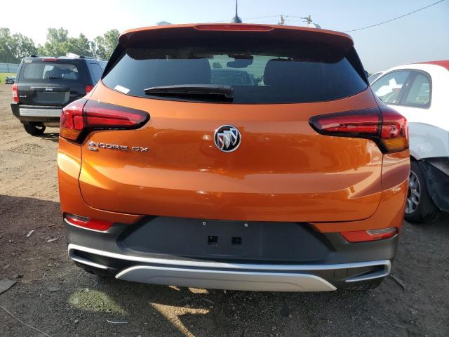 KL4MMESL7NB028264 - 2022 BUICK ENCORE GX SELECT ORANGE photo 6