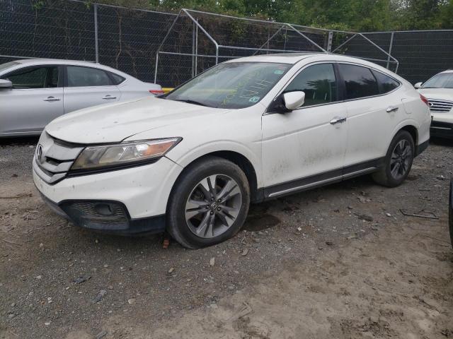 5J6TF2H59EL004006 - 2014 HONDA CROSSTOUR EXL თეთრი ფოტო 1
