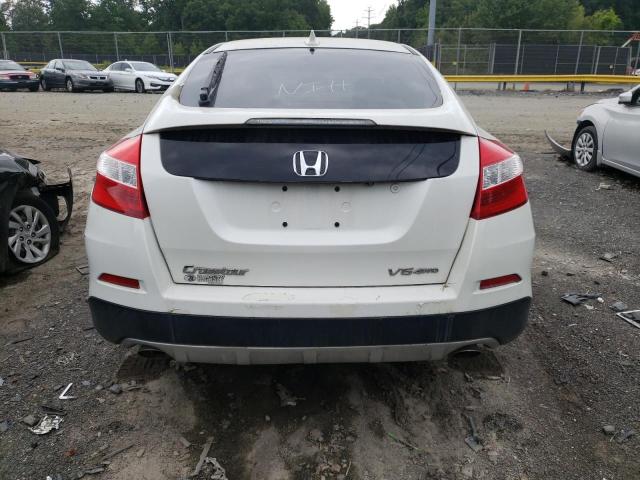 5J6TF2H59EL004006 - 2014 HONDA CROSSTOUR EXL თეთრი ფოტო 6