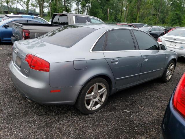 WAUDF78E67A217269 - 2007 AUDI A4 2.0T QUATTRO GRAY photo 3