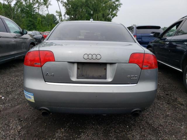 WAUDF78E67A217269 - 2007 AUDI A4 2.0T QUATTRO GRAY photo 6