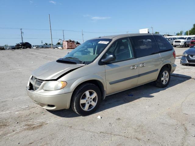 1D4GP45RX7B150000 - 2007 DODGE CARAVAN SXT GOLD photo 1