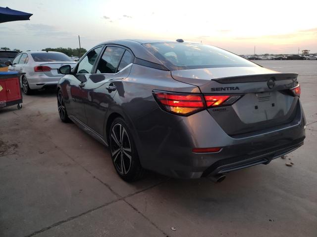 3N1AB8DV4LY287844 - 2020 NISSAN SENTRA SR GRAY photo 2