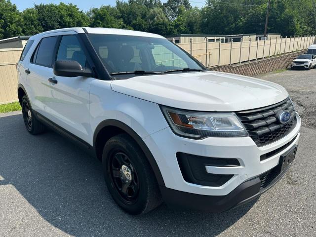 1FM5K8AR0JGB35009 - 2018 FORD EXPLORER POLICE INTERCEPTOR WHITE photo 4