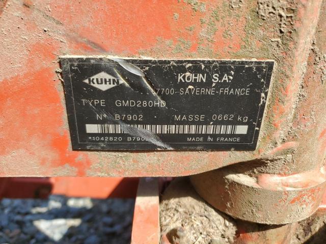 B7902 - 2014 KUHN SPREADER ORANGE photo 10