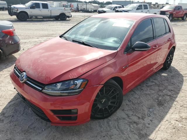 WVWUF7AU5GW211390 - 2016 VOLKSWAGEN GOLF R RED photo 1