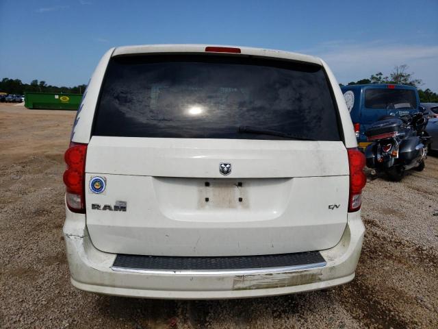 2C4JDGAGXCR404818 - 2012 DODGE RAM VAN WHITE photo 6