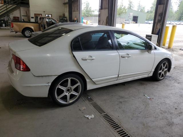 2HGFA16567H307437 - 2007 HONDA CIVIC LX WHITE photo 3