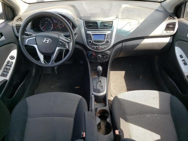 KMHCT5AE7CU003417 - 2012 HYUNDAI ACCENT GLS GRAY photo 8