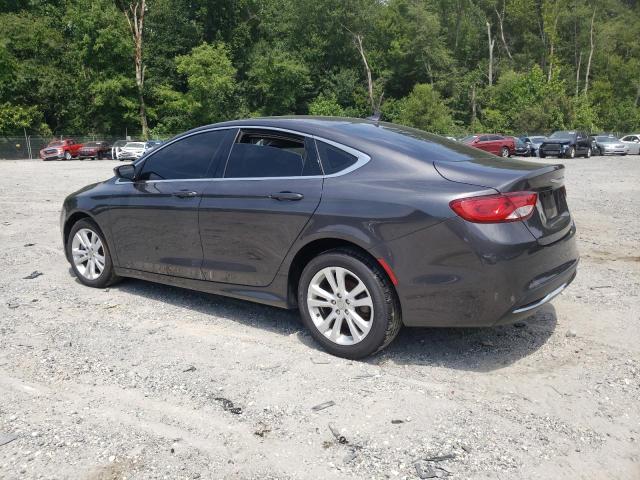 1C3CCCAB6GN184979 - 2016 CHRYSLER 200 LIMITED GRAY photo 2