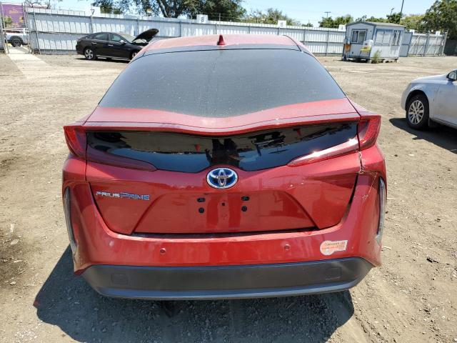 JTDKARFP8H3067020 - 2017 TOYOTA PRIUS PRIM BURGUNDY photo 6