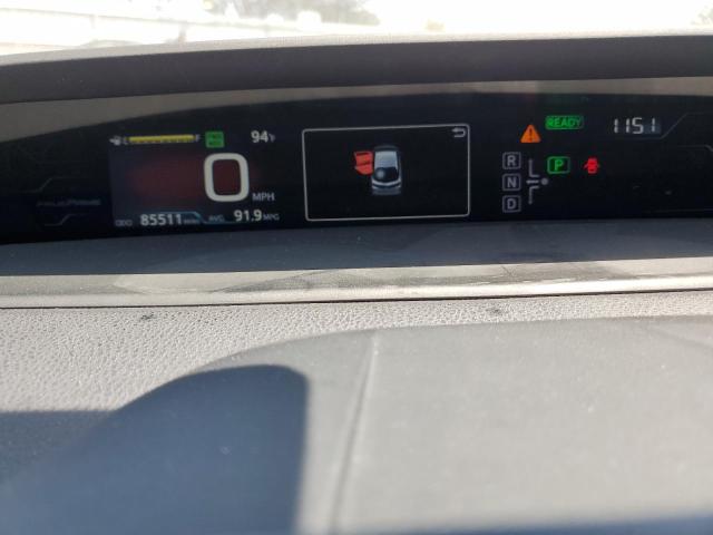 JTDKARFP8H3067020 - 2017 TOYOTA PRIUS PRIM BURGUNDY photo 9