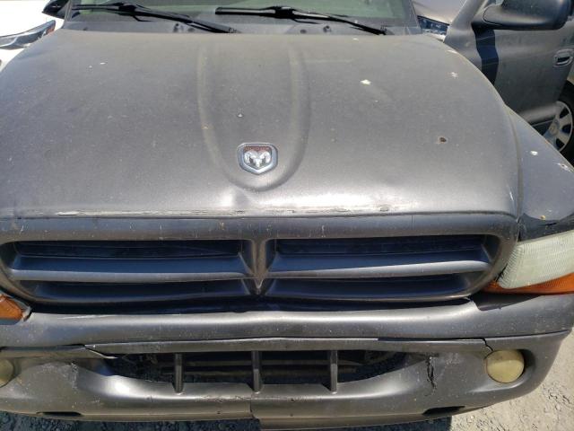 1B4HS38NX2F213548 - 2002 DODGE DURANGO SPORT GRAY photo 12