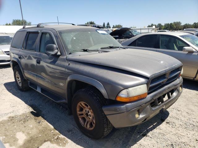 1B4HS38NX2F213548 - 2002 DODGE DURANGO SPORT GRAY photo 4