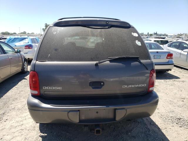 1B4HS38NX2F213548 - 2002 DODGE DURANGO SPORT GRAY photo 6