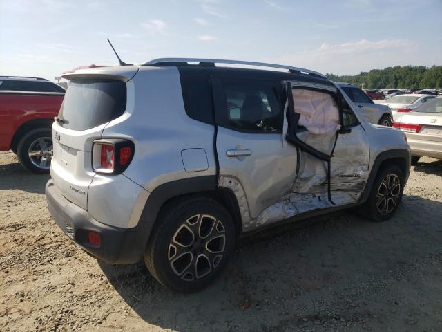 ZACCJADT6FPB34079 - 2015 JEEP RENEGADE LIMITED SILVER photo 3