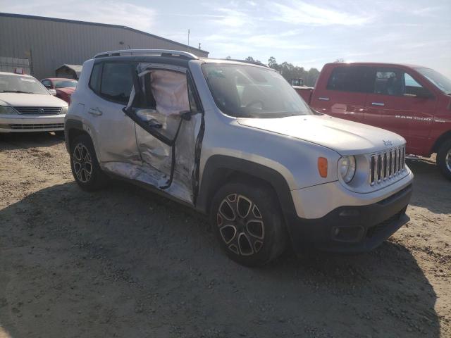 ZACCJADT6FPB34079 - 2015 JEEP RENEGADE LIMITED SILVER photo 4