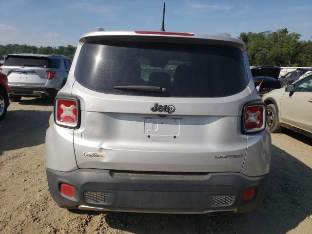 ZACCJADT6FPB34079 - 2015 JEEP RENEGADE LIMITED SILVER photo 6