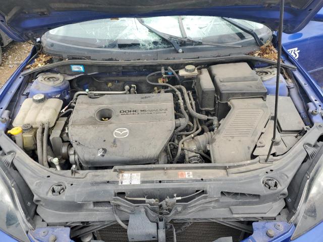 JM1BK343781858693 - 2008 MAZDA 3 HATCHBACK BLUE photo 11