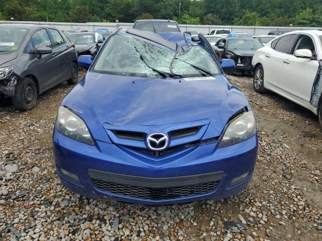 JM1BK343781858693 - 2008 MAZDA 3 HATCHBACK BLUE photo 5