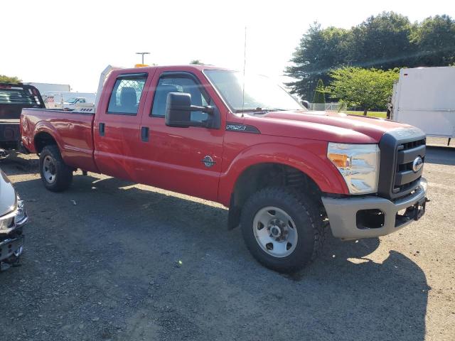 1FT7W2BT2BEC63418 - 2011 FORD F250 SUPER DUTY RED photo 4