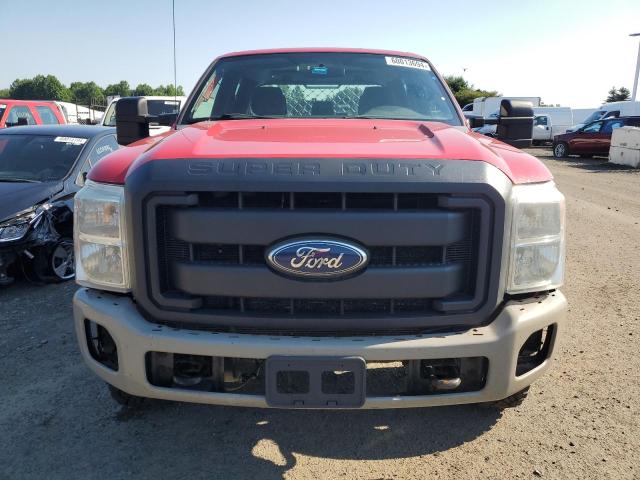 1FT7W2BT2BEC63418 - 2011 FORD F250 SUPER DUTY RED photo 5