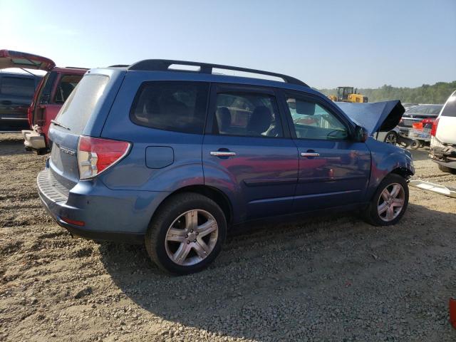 JF2SH6DC8AH715671 - 2010 SUBARU FORESTER 2.5X LIMITED BLUE photo 3