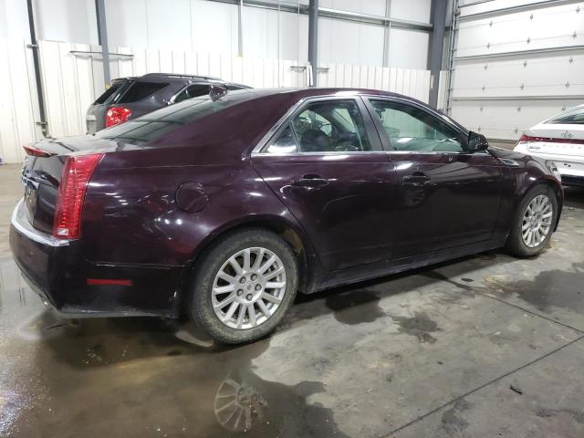 1G6DH5EGXA0102973 - 2010 CADILLAC CTS LUXURY COLLECTION BURGUNDY photo 3