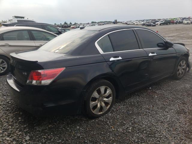 1HGCP36838A060238 - 2008 HONDA ACCORD EXL BLACK photo 3