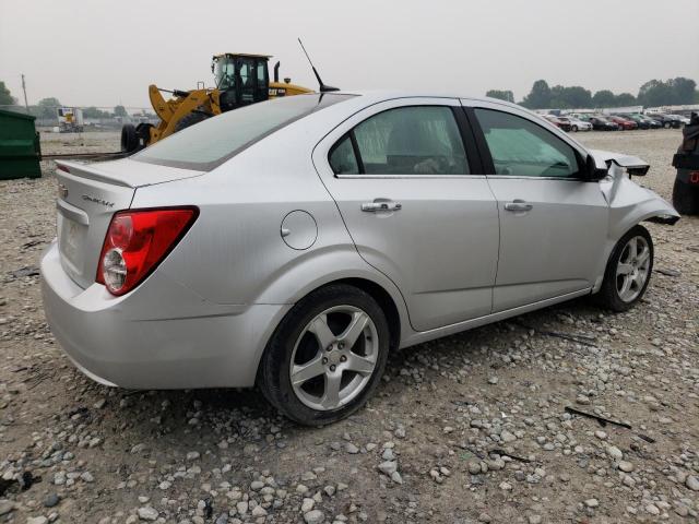 1G1JE5SH5D4116503 - 2013 CHEVROLET SONIC LTZ SILVER photo 3